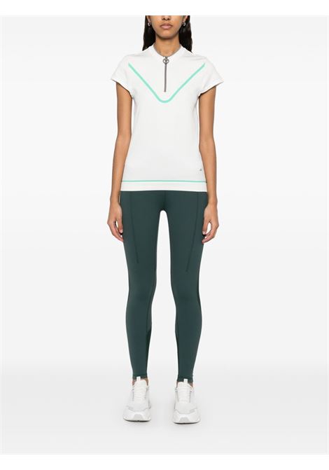 White short-zip golf top Adidas by stella mc  cartney - women ADIDAS BY STELLA MC CARTNEY | JI5228WHT